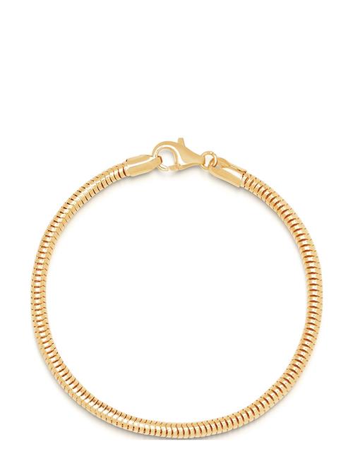 Men's Gold Round Chain Bracelet Nialaya Gold