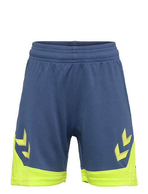 Hmllead Poly Shorts Kids Hummel Blue