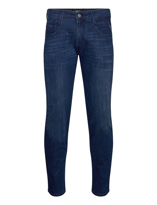 Anbass Trousers Slim C-Stretch Replay Blue