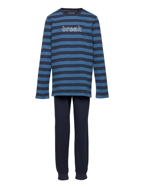 Boys Pyjama Long Schiesser Navy