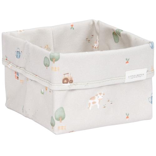 Little Dutch Little Farm Lille Opbevaringskurv Grøn Stroller      Unisex