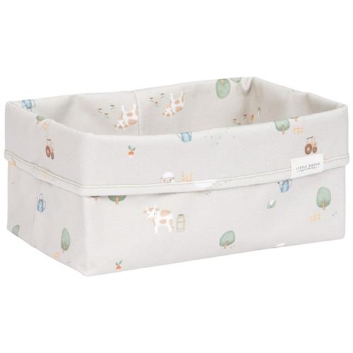Little Dutch Little Farm Stor Opbevaringskurv Grøn Stroller      Unisex