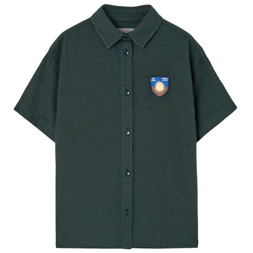 The Animals Observatory Kangaroo Kid Skjorte Deep Green 4 Y  Grøn  4 år  Unisex