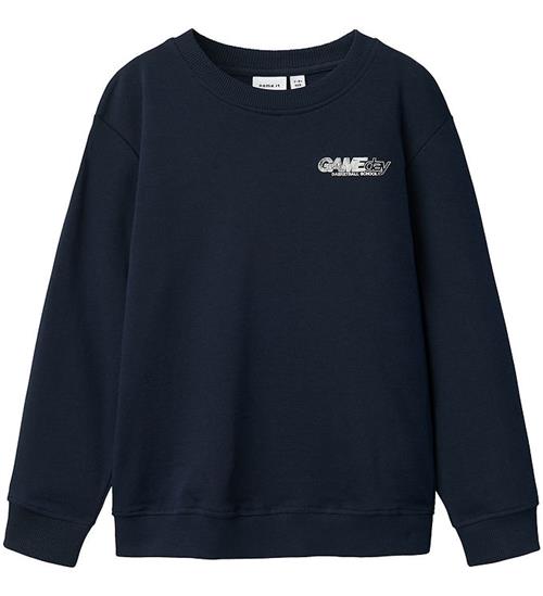 Se Name It Sweatshirt - NkmBesom - Navy Blazer ved KidsWorld