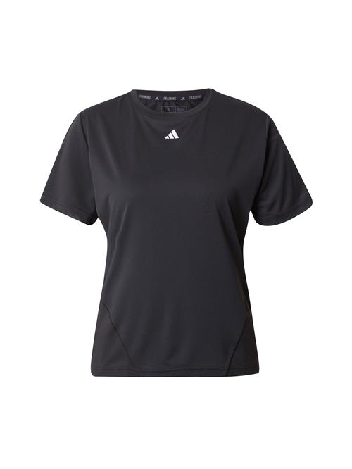 ADIDAS PERFORMANCE Funktionsbluse  sort / hvid