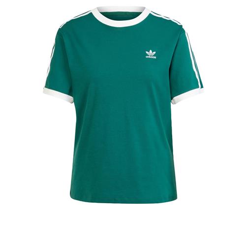 Se ADIDAS ORIGINALS Shirts  smaragd / hvid ved About You