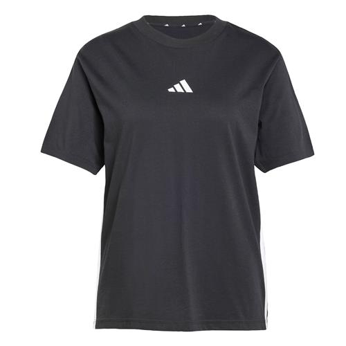 Se ADIDAS SPORTSWEAR Funktionsbluse 'Essentials'  sort / hvid ved About You