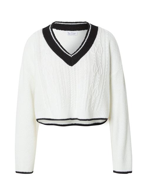 Miss Selfridge Pullover  creme / sort