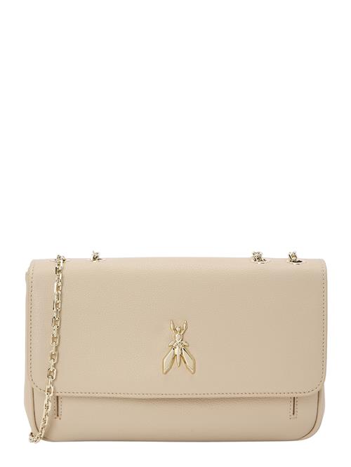 PATRIZIA PEPE Skuldertaske 'BORSA'  creme / guld