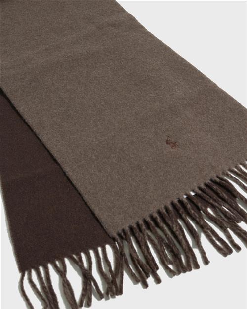 Polo Ralph Lauren - Brun - Dbl Fc Wl Sf-Scarf-Oblong