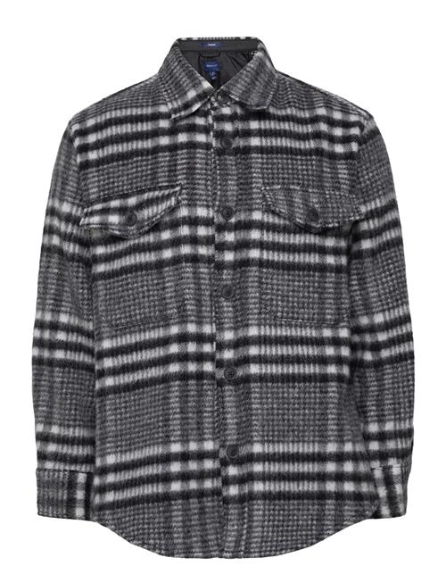 GANT D1. Houndstooth Overshirt GANT Black