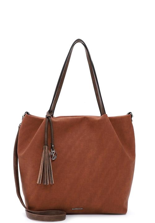 Emily & Noah Shopper 'Elke'  cognac