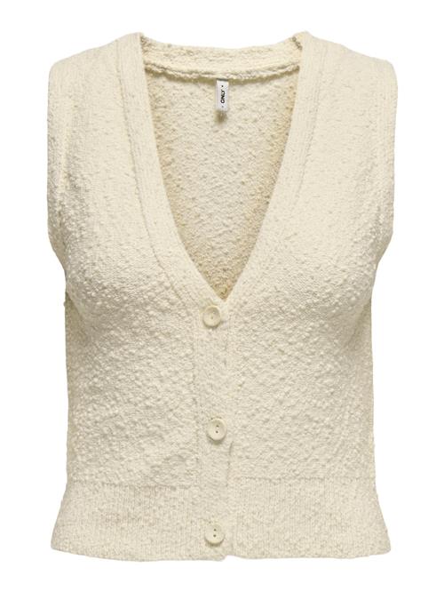 Se ONLY Strikvest 'ONLALVILDA'  creme ved About You