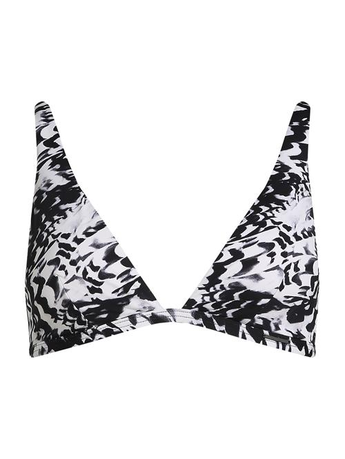 Calvin Klein Swimwear Bikinioverdel 'Essentials'  sort / hvid