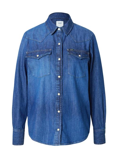 Lee Bluse 'Through The Woods'  blue denim