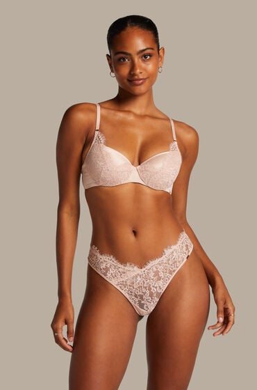 Hunkemöller Brasiliansk trusse Chalice pink