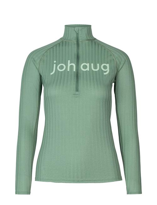 Rib Tech Half Zip Johaug Green