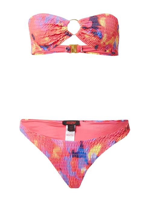 Misspap Bikini 'Firey'  navy / røgblå / gul / pink