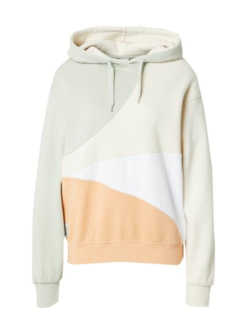 Se Iriedaily Sweatshirt  beige / pastelgrøn / lyseorange / hvid ved About You