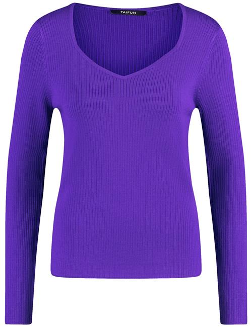 TAIFUN Pullover  violetblå