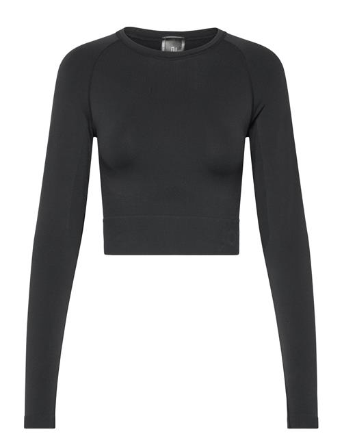 Sculpt Seamless Crop Long Sleeve Johaug Black