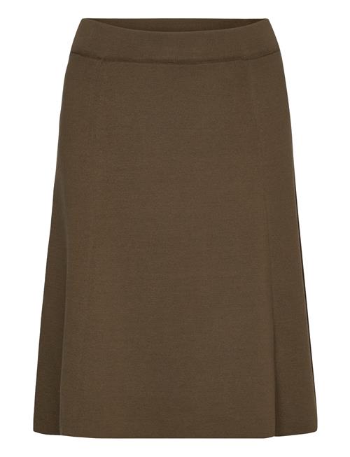 Marc O'Polo Heavy Knit Skirts Marc O'Polo Brown