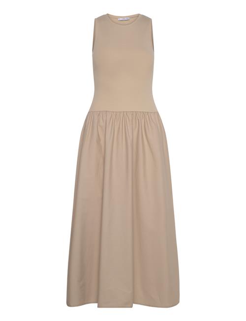 Mango A-Line Dress Mango Beige