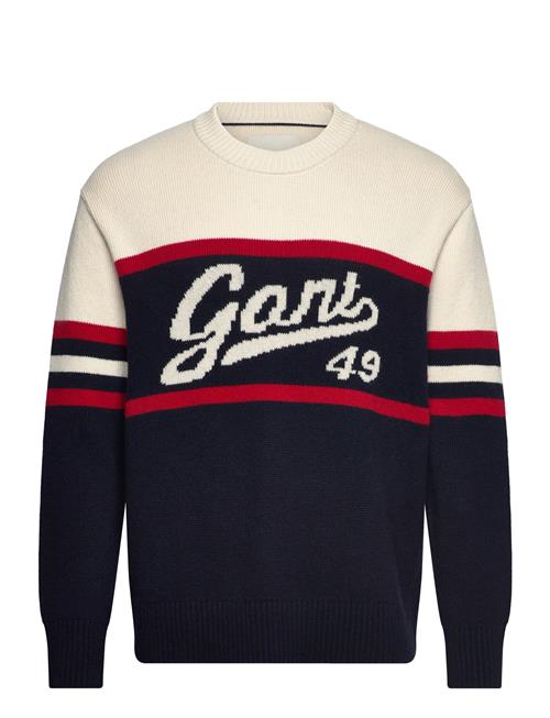 GANT Gant Vintage Graphic C-Neck GANT Navy