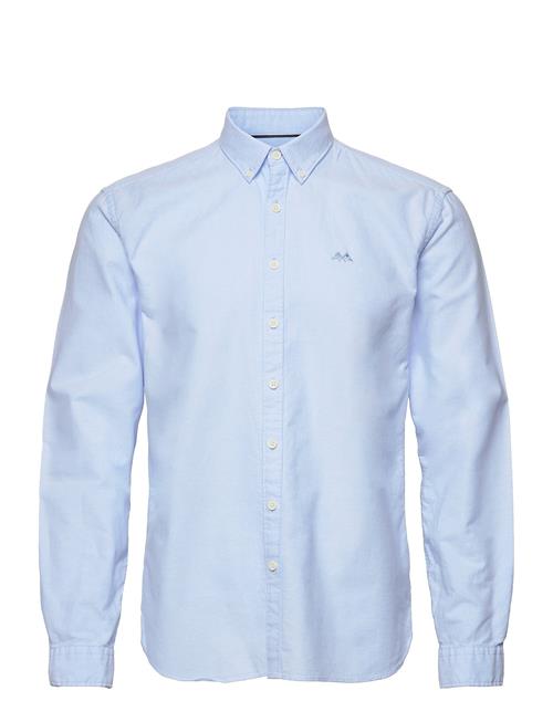 Lindbergh Solid Oxford Shirt L/S Lindbergh Blue