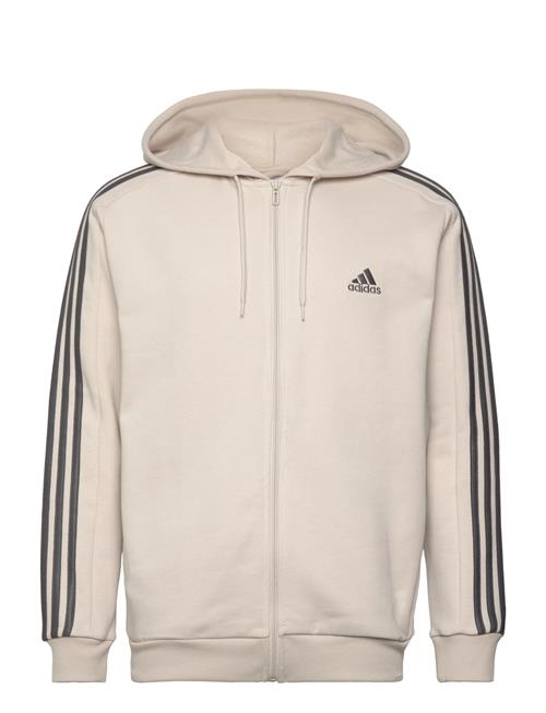 adidas Sportswear M 3S Fl Fz Hd Adidas Sportswear Cream