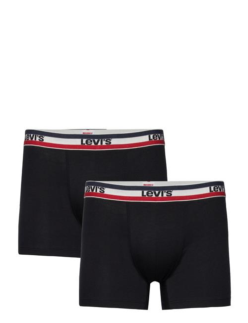 Levis Men Spw Logo Boxer Brief Org 2P Levi's® Black