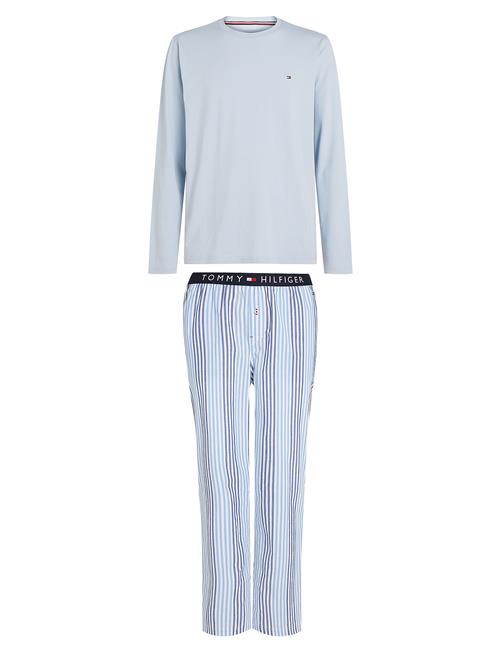 Tommy Hilfiger Ls Pant Woven Set Print Tommy Hilfiger Blue