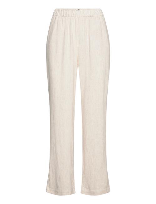 Vero Moda Vmvera Mw Straight Linen Pant Vero Moda Cream