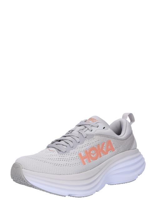 HOKA Løbesko 'Bondi 8'  grå / lysegrå / orange