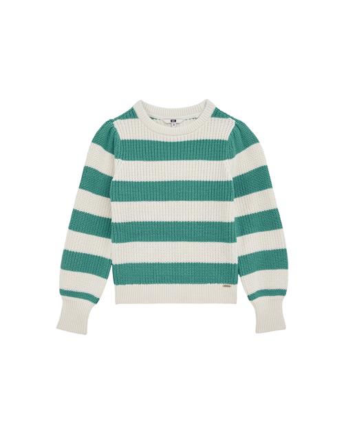 WE Fashion Pullover  jade / hvid