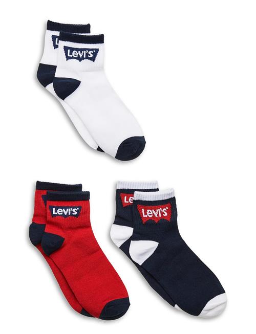 Se 3Q-3Pk Quarter Sock Levi's Patterned ved Booztlet