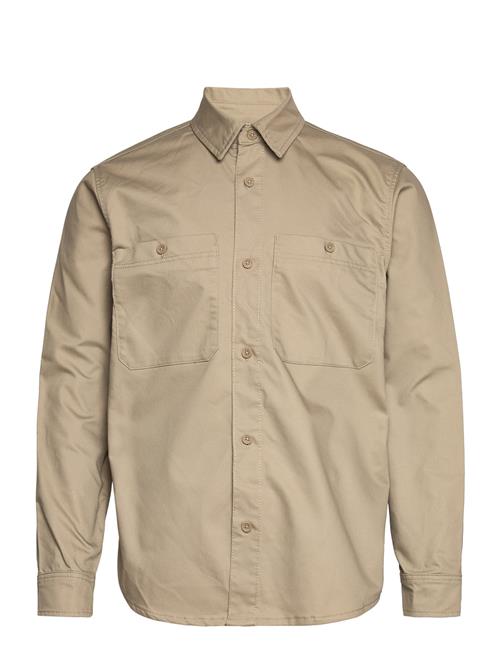 ONLY & SONS Onsbob Ovr 2Pkt Ls Shirt ONLY & SONS Beige