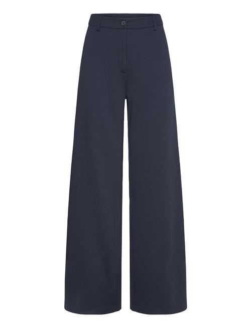 Pants From Freequent In A Soft Material. The Pants Have A Simple Silhouette With FREE/QUENT Navy