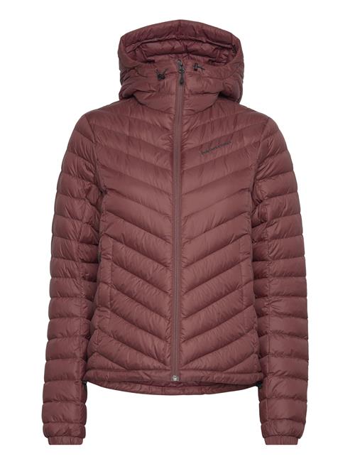 W Frost Down Hood Jacket-Sapote Peak Performance Burgundy