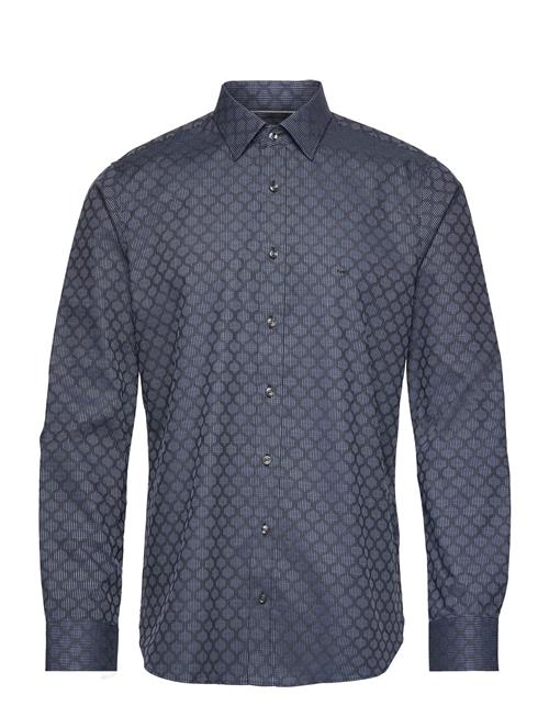 Diamond Dobby Slim Shirt Michael Kors Navy