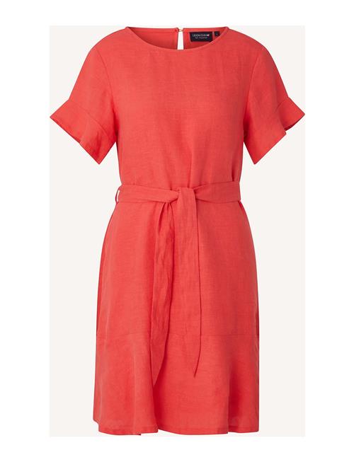 Meghan Linen Dress Lexington Clothing Red