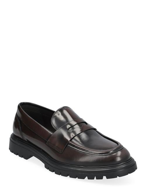 Bianco Biagil Penny Loafer Brushed Polido Bianco Brown