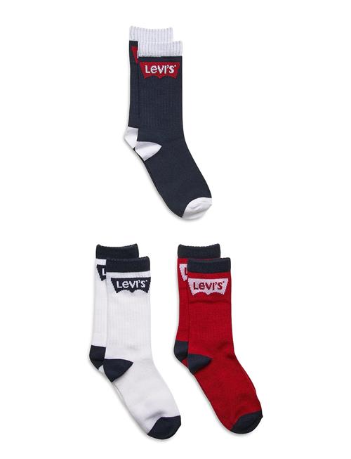 3W-3Pk Crew Sock Levi's Patterned