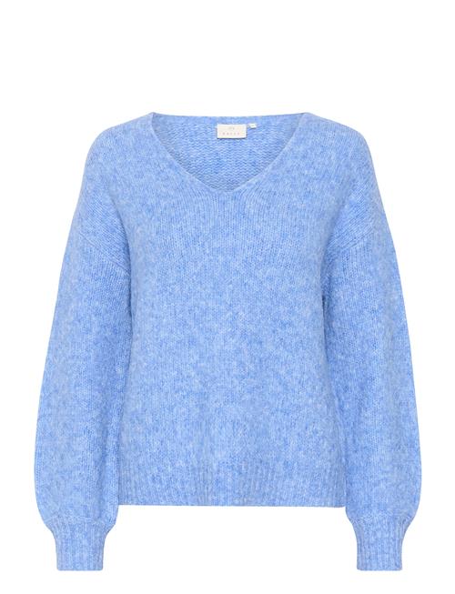 Kaffe Kasarla V-Neck Pullover Kaffe Blue