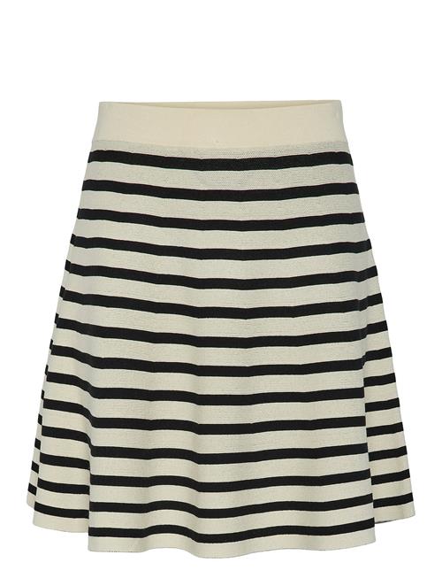 YAS Yasfonny Hw Knit Skirt S. Noos YAS Cream