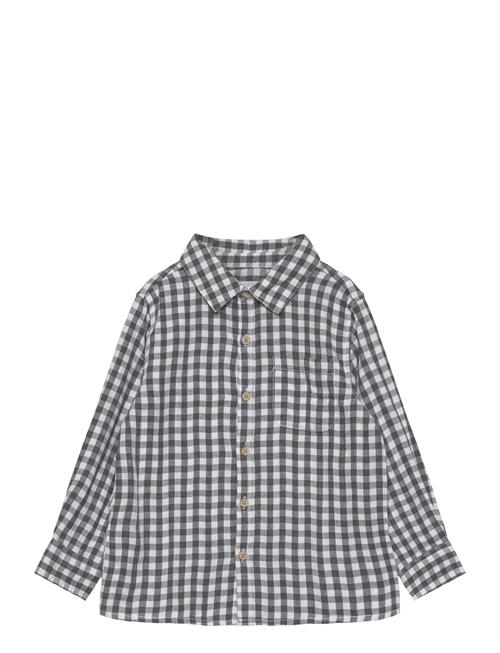 Mango Regular-Fit Check Shirt Mango Grey