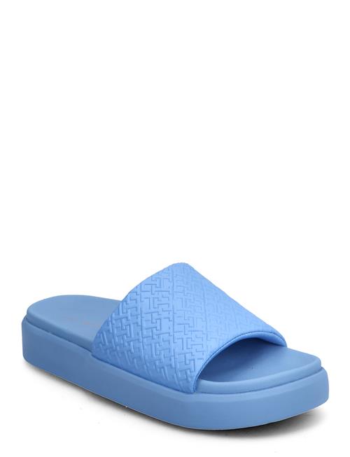 Tommy Hilfiger Th Platform Pool Slide Tommy Hilfiger Blue