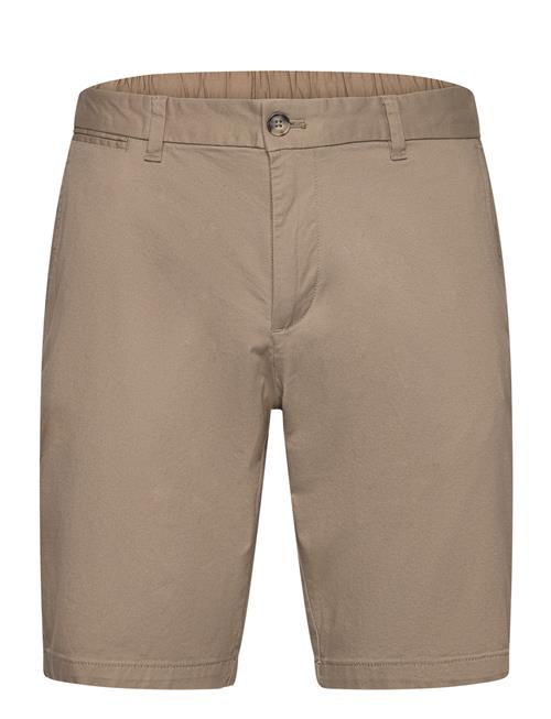 Mango Slim-Fit Chino Cotton Bermuda Shorts Mango Beige