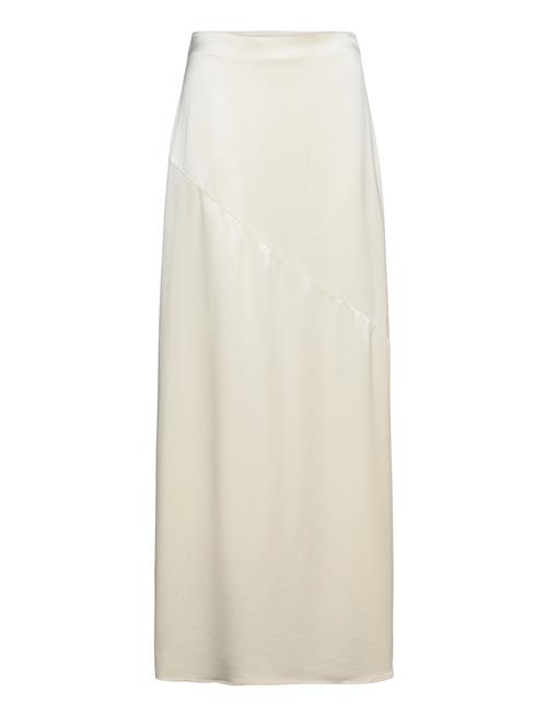 Alexis Diagonal Seam Maxi Skirt Malina Cream