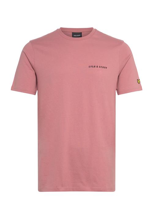 Lyle & Scott Embroidered T-Shirt Lyle & Scott Pink